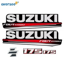 Top Cowling Sticker For Suzuki 4 Stroke 175HP Graphics/Sticker Kit Decals - £42.95 GBP