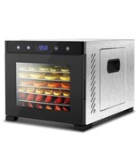 Electric Counter Top Food Dehydrator Machine-600-Watt Premium - £193.57 GBP