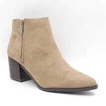 Shoe Dazzle Women Block Heel Ankle Booties Freda Size US 9 Taupe Brown - £11.37 GBP