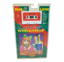 NEW VINTAGE 1995 READ + LISTEN SANTA'S WORKSHOP 24 PAGE READ ALONG BOOK ... - $14.25