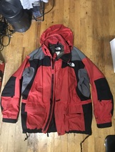 The North Face XL Search &amp; Rescue Goretex Jacket VTG Vintage Snow Rain Mountain - £149.57 GBP