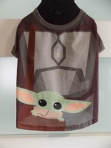 Star Wars The Mandalorian Baby Yoda Dog Pet T-Shirt Size L  NEW - £16.01 GBP