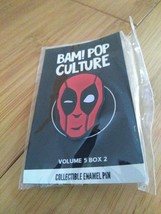 Marvel Deadpool Bam Box Exclusive Fan Art Enamel Pin - £11.96 GBP