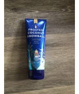 FROSTED COCONUT SNOWBALL BODY CREAM Bath Body Works 8oz . Used, 10% Missing - £6.18 GBP