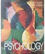  Introduction to Psychology, Psychotherapy, Text Book,, Dr. Ernest Hilgard - £12.58 GBP