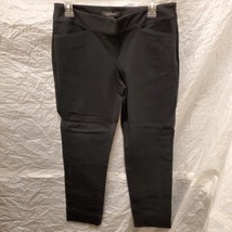 White House Black Market Women&#39;s Black Slim Ankle Pants, Size 10 - £39.56 GBP