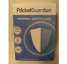 Pocket Guardian Personal Safety Alarm 130DB LED Light • Key Chain Size - £10.17 GBP