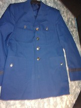 Coat Service Men Cadet Usaf U.S Air Force Academy Authorized Uniform Jacket 36ML - £42.48 GBP