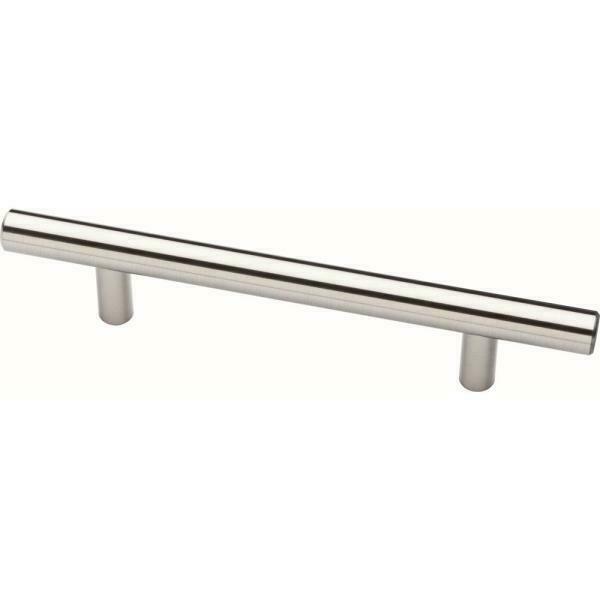 Primary image for Liberty Essentials 5-1/16 in (128mm) Satin Nickel Drawer/Cabinet Pull (25-Pack)