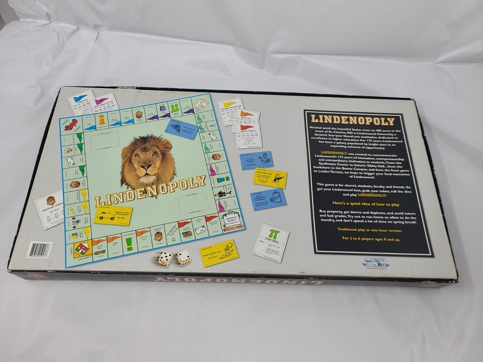Lindenopoly Lindenwood University Monopoly Board Game St Charles MO College GM Item image 2