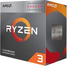 AMD Ryzen 3 3200G 4-core unlocked desktop processor with Radeon Graphics - $57.59