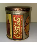 1984 Coca-Cola Musical Tin Canister - $35.00