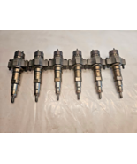 Set of 6 Cummins 8.9L ISC/ISL Diesel Engine CR Fuel Injectors 4954927 OEM - €1.496,24 EUR