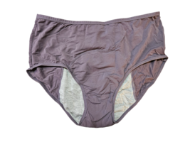 Lavender Nylon Blend Brief Period Underwear for Women - 6XL (24-26) - £10.22 GBP