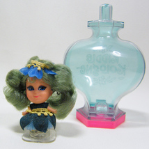 Vintage 1967 Liddle Kiddles Kologne BLUE BELLE Doll &amp; Bottle Mattel Scented! - £47.96 GBP