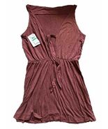 Becca Breezy Basics Convertible Cover-Up Dress  Bronze Size Large Elasti... - $34.49 CAD