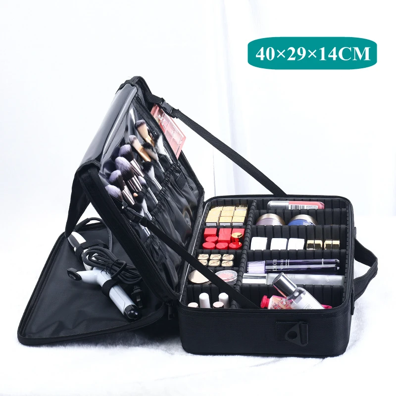 Large Capacity Makeup Kits Travel Cosmetic Bag for Women&#39;s Portable Cosmet Beaut - £113.00 GBP