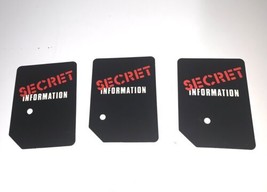 Lie Detector Board Game Secret Information Anonymous Tip Cards Pressman 1987 - £8.47 GBP