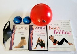 Lot Yamuna Zake Total Body Rolling Foot Savers Kits &amp; Book - £79.12 GBP