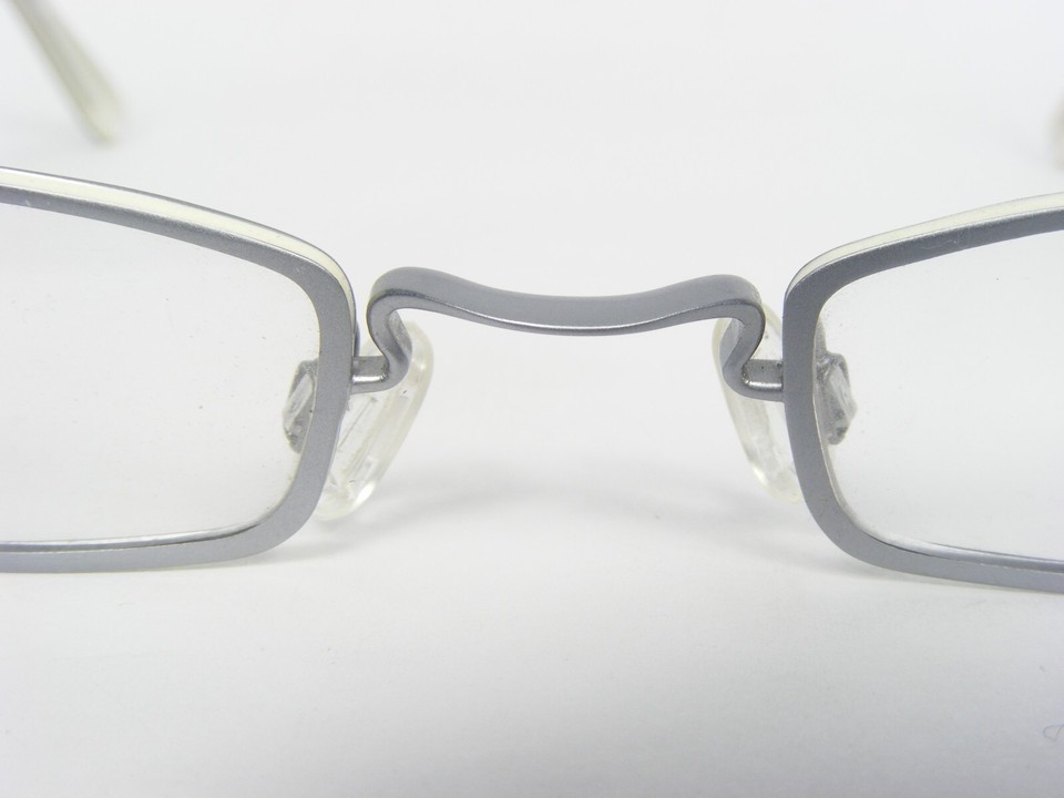 Exalt Cycle EXMOON C2 SILVER UNIQUE EYEGLASSES GLASSES FRAME 47-22-135mm Italy Item image 8