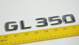 09-2011 mercedes x164 gl350 rear badge emblem logo letters symbol oem - $24.87