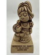 Paula 1970 Statuette Figure Remember Me Mom Kid Who Loves You W-174 Vintage - $294.40 MXN
