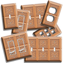Irish Celtic Knot Copper Tiles Inspired Wall Light Switch Outlet Plate Art Decor - £14.37 GBP+
