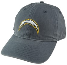 Los Angeles SD Chargers NFL Team Apparel Relaxed Adjustable Gray Footbal... - £14.40 GBP