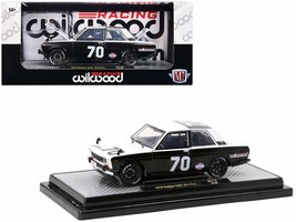 1970 Datsun 510 #70 Black &amp; White Wilwood Racing Limited 6000 pieces 1/2... - £41.44 GBP