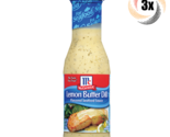 3x Bottles McCormick Lemon Butter Dill Seafood Sauce | 8.4oz | Fast Ship... - $27.36