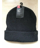 Under Armour Women&#39;s UA Coldgear Sportswear Hat Beanie Dark Grey. - £18.54 GBP