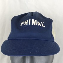 PRIMAL Vintage Hat Cap Mesh Snap Back Cap America Made in USA - £11.68 GBP