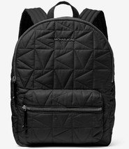 New Michael Kors Winnie Medium Backpack Quilted Nylon Black with Dust bag - $112.01