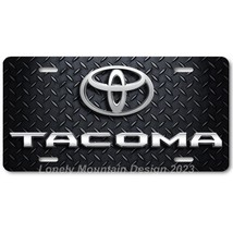Toyota Tacoma Inspired Art on D. Plate FLAT Aluminum Novelty License Tag Plate - £14.32 GBP