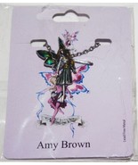 Amy Brown Forget Me Not II Fairy Pendant / Necklace Pacific Giftware NEW... - £8.53 GBP