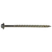 9 x 3&quot; Star Drive Yellow Zinc Cabinet Saberdrive Screws - $12.86+