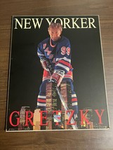 VTG 1996 “The New Yorker” Wayne Gretzky Costaco Bros Mounted Poster - 16” x 20” - £32.23 GBP