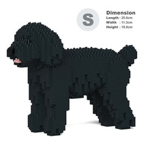 Toy Poodle Dog Sculptures (JEKCA Lego Brick) DIY Kit - £49.33 GBP