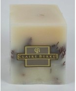 CLAIRE BURKE CINNAMON &amp; SPICE SCENTED BOTANICAL PILLAR CANDLE NEW 2lb 1.... - $32.48 CAD