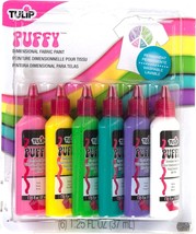 Tulip 17581 Dimensional Metallic Fabric Paint (Puffy), 1.25 Fl Oz (Pack ... - $27.97