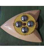 Vintage Atomic Space Age Mid Century Pink Yellow Adjustable Sprinkler Lawn - $529.85 MXN