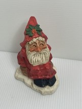 David Frykman Santa Oh the Joy 1001 Vtg 1994 Resin Christmas Figurine Coyne’s - £11.19 GBP