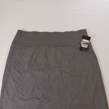 Ashley Blue SKTX Women's 2X Black & White A-Line Pull-On Elastic Waist Skirt image 8