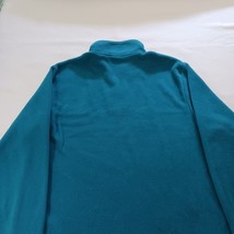 Vtg JC Penny USA Olympic Men's Teal Blue 1/4 Zip Pullover Sweatshirt Size Large  image 12