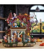 New Disney Halloween Haunted Party House with Lights &amp; Music, Whole Gang... - $136.70 CAD