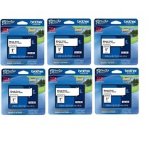 Brother Genuine P-Touch 6-Pack TZe-251 Laminated Tape, Black Print on Wh... - $187.99