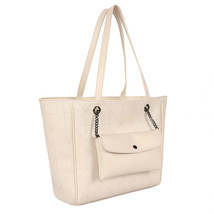 Women&#39;s Handbag Laura Ashley RELIEF-QUILTED-CREAM Cream 30 x 30 x 10 cm (S036859 - $150.70