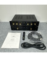 Melos MA-333 Line Amplifier &amp; Dual Mono Power Supply w/ Remote, Manual, ... - $3,419.25 CAD