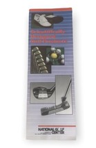 National Golf Center “Scientifically Designed Golf Products” Pamphlet Br... - $6.80