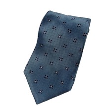 M Kesten Blue Tie Silk Necktie - £5.50 GBP